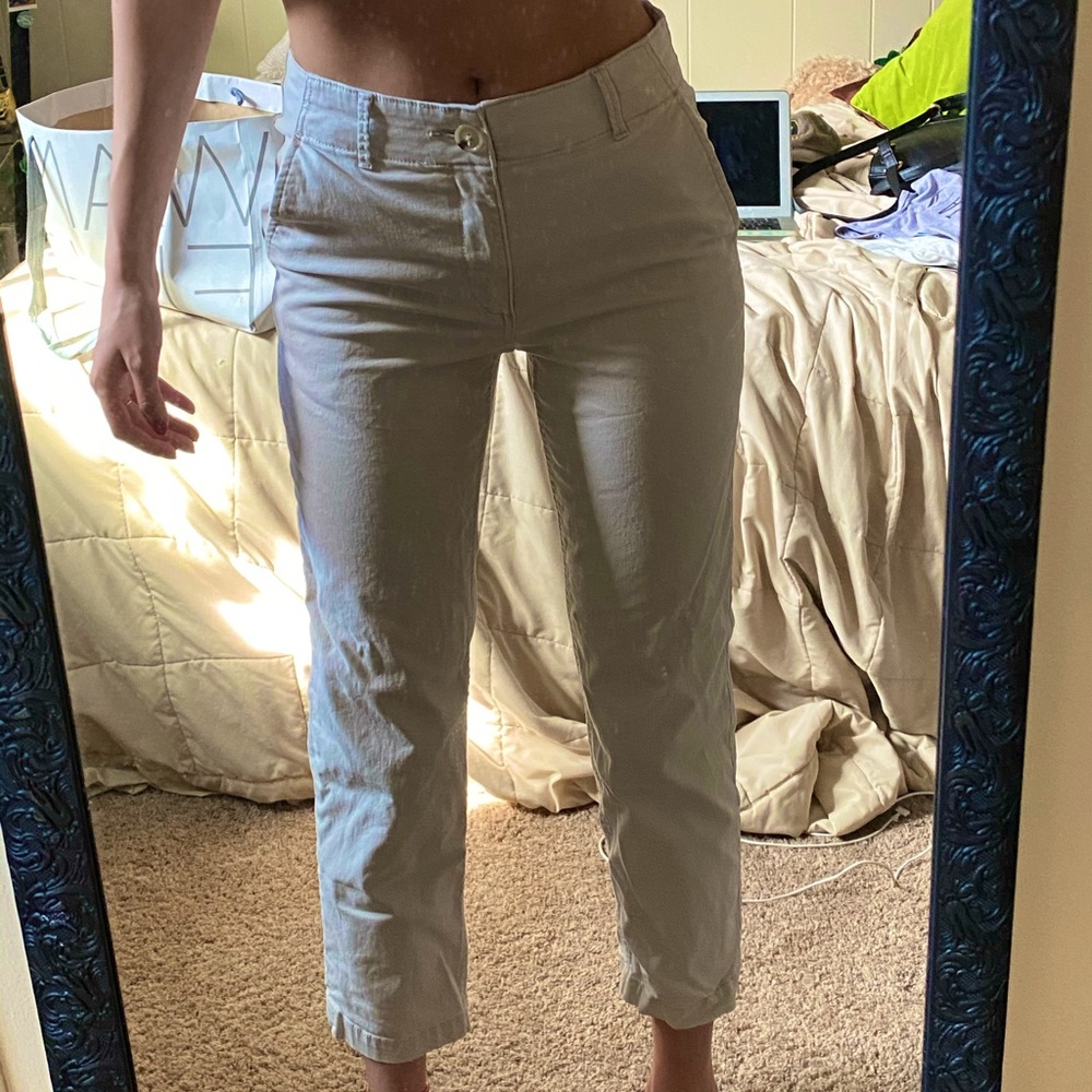 Straight leg dress pants (Loft)
